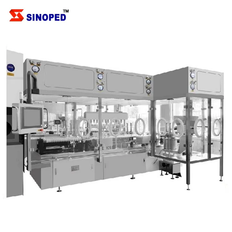 Automatic pharmaceutical liquids production line for intravenous