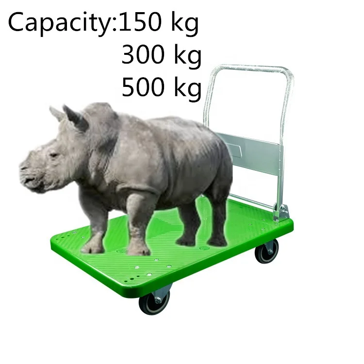 WBD Industrial Plastic Heavy Duty Platform Trolley