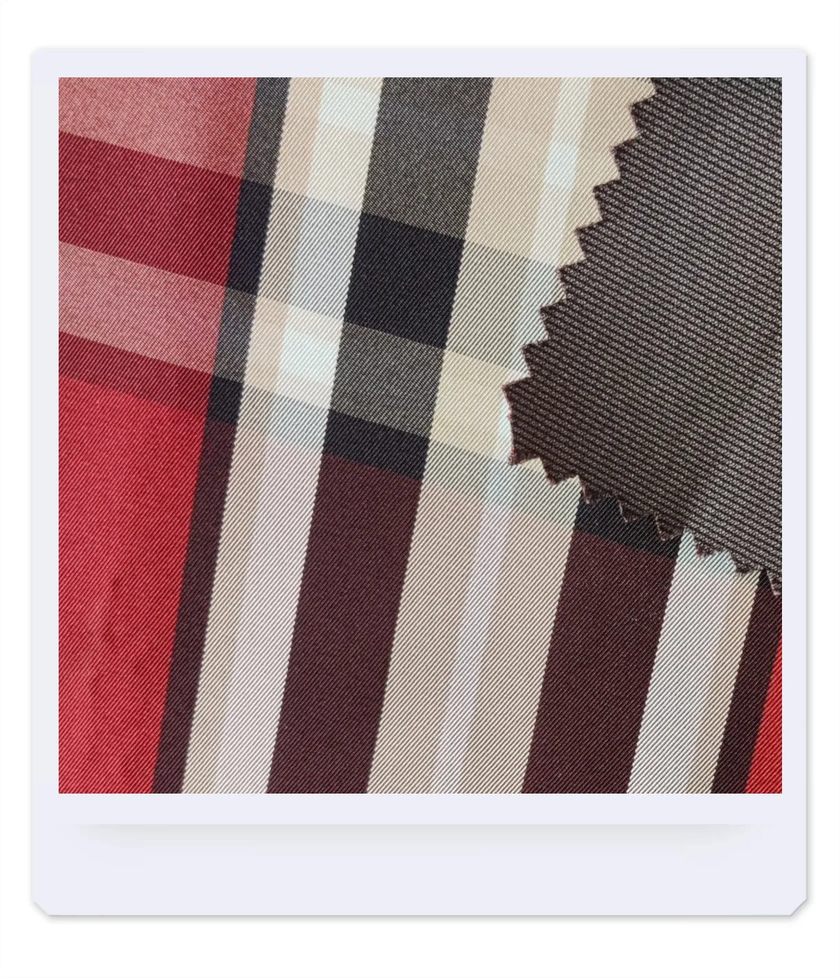 70D nylon yarn dyed fabric composite TPU medium transparent film + 30d tricot