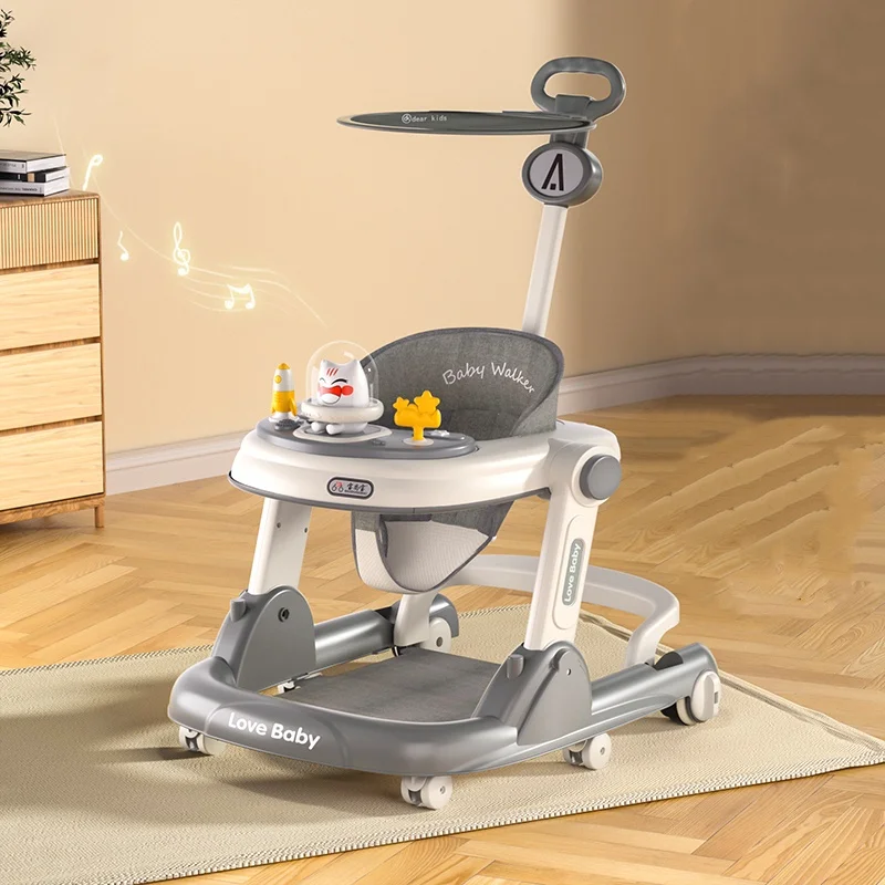 2024 new model baby products baby walker with speed adjustable wheels and comfortable seat