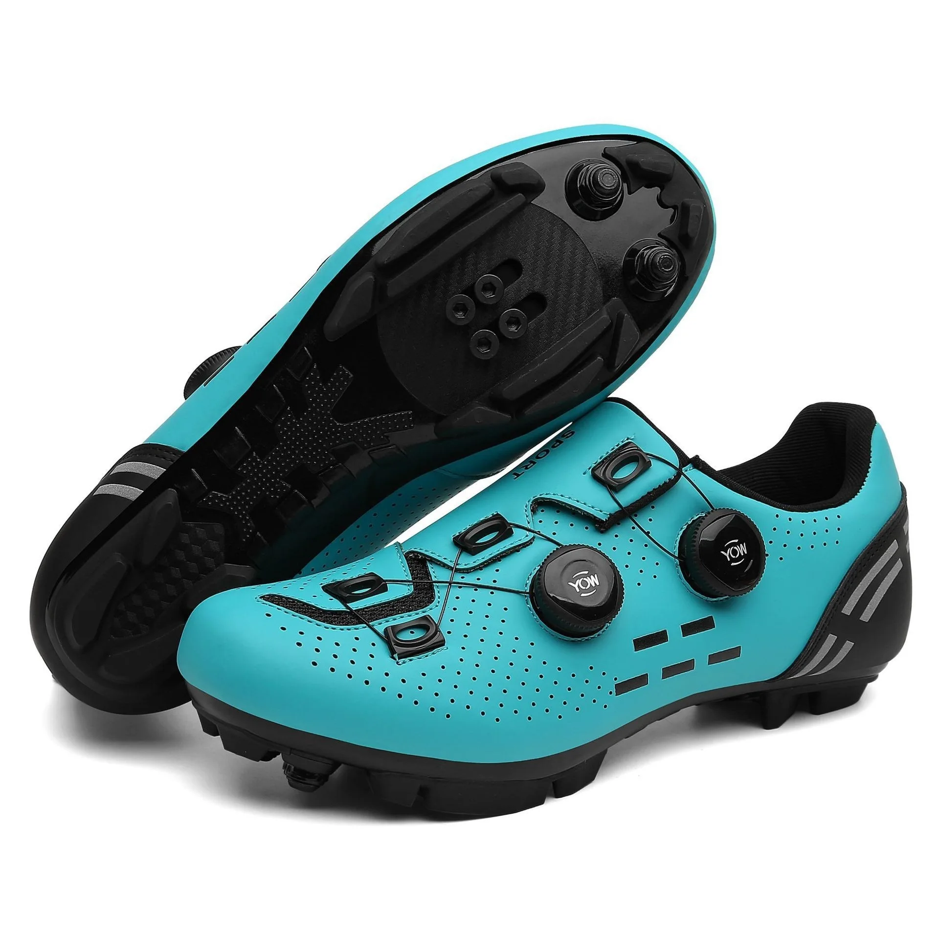 New Stylish MTB Cycling Shoes Men Women Outdoor Mountain Bike Road Bicycle Self-locking Sneakers For Outdoor Riding Wear