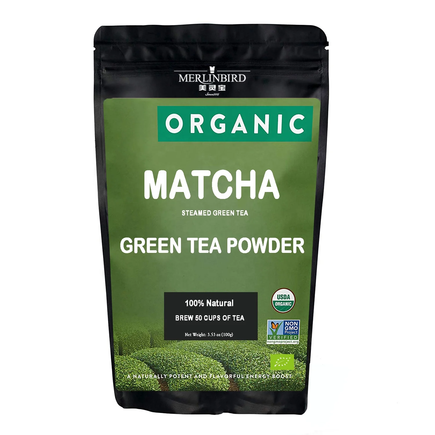 Ceremonial Matcha Organic New Green Tea 100% Natural Picked from China Matcha Tea Powder