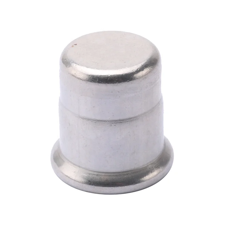 China DVGW Wras Approved M Profile Press Pipe Cover Tube Cap For Portable Water Plumbing Fittings