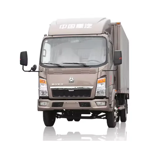3-5 Tons Light Duty Truck Logistics Solution 4*2 4*4 Box Cargo Truck Diesel Cummins Manual Van truck