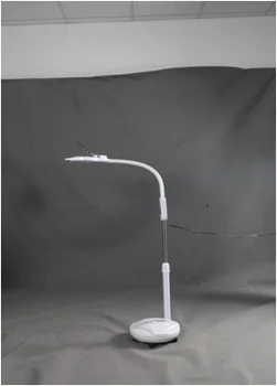 Beauty Portable Wheel Facial Magnifier Lamp Led Light with 8X Magnifying Lamp for Beauty Salon