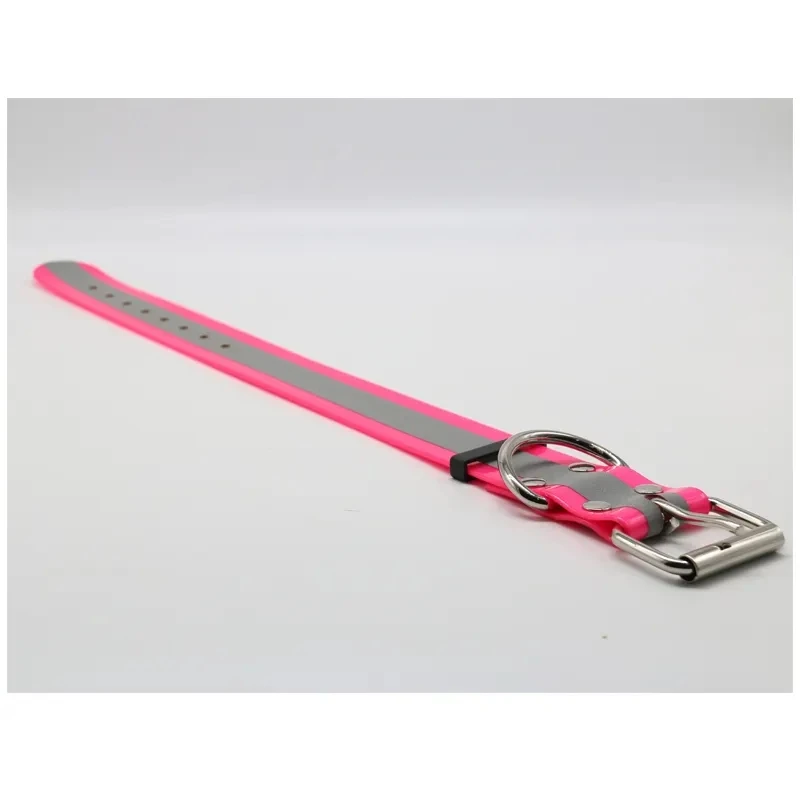 Nibao Strong Durable Custom Reflective TPU Coated Collar Para Perro Pitbull