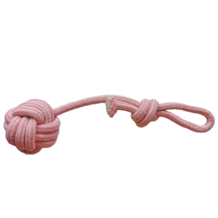 Лидер продаж, прочная хлопковая веревка для больших собак, игрушка для домашних животных