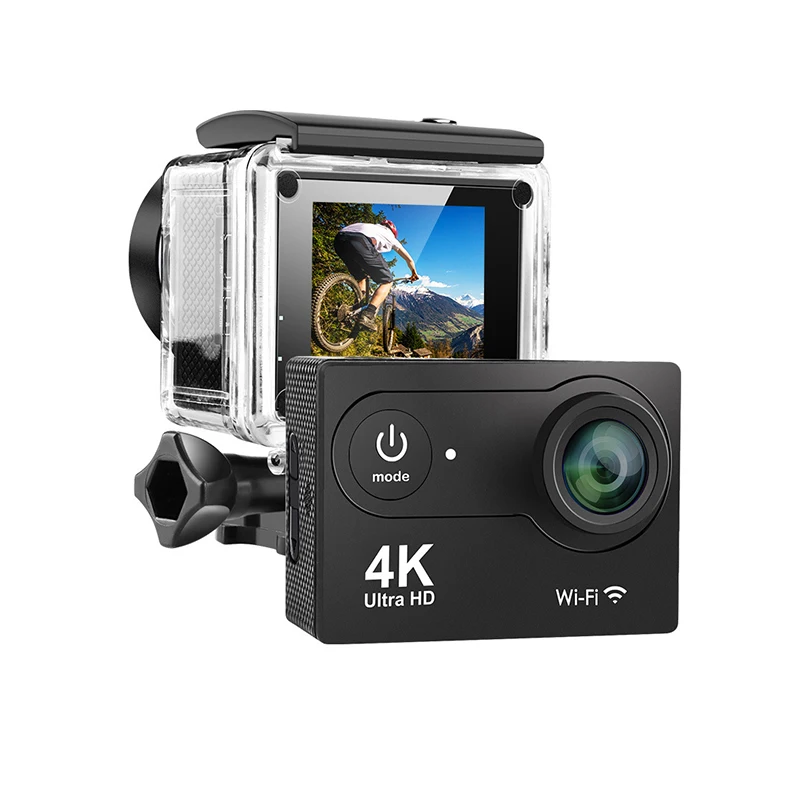 4K экшн-камера водонепроницаемая FHD1080P WiFi Спортивная камера для улицы с функцией стабилизации