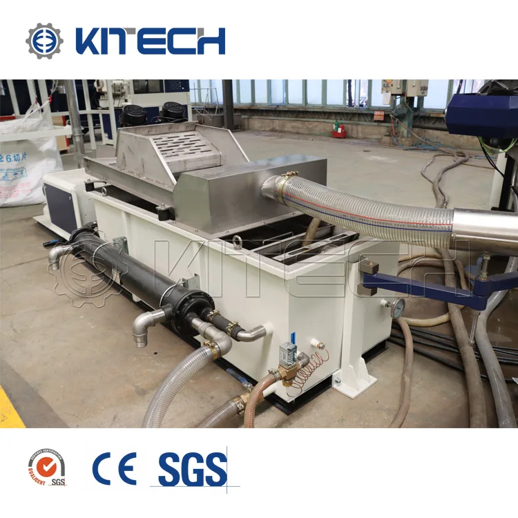 PP PPS CPP Plastic Compacting Recycling Pellet Making Machine