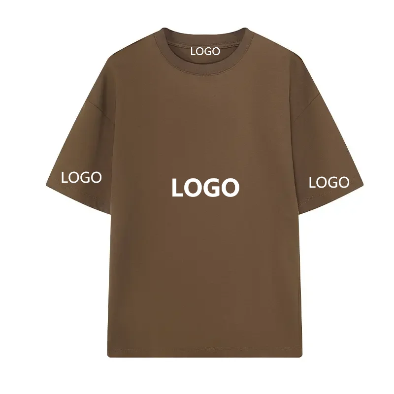 Top Quality 100% Cotton Thick T Shirts For Men Manufacturer Custom Sports Designer Plain No Brand T Shirt For Sale