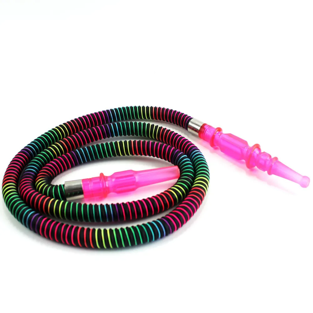 Hot Selling Mix-colors Chicha Hookah Pipes Accessories Hose Big Shisha Pipe