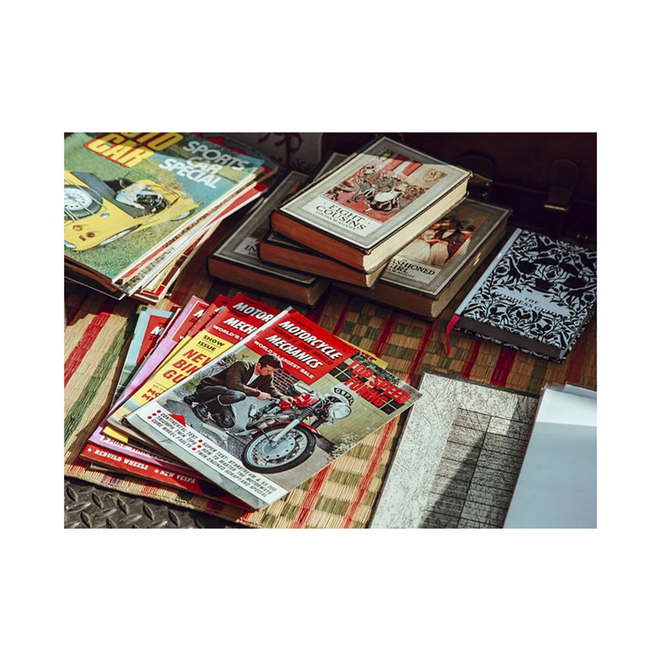 Good quality custom magazine printing perfect binding magazine