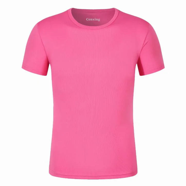 Cheap Small MOQ dry fit polyester blank men tshirt Cheap men plain custom logo cotton t shirt for promotion