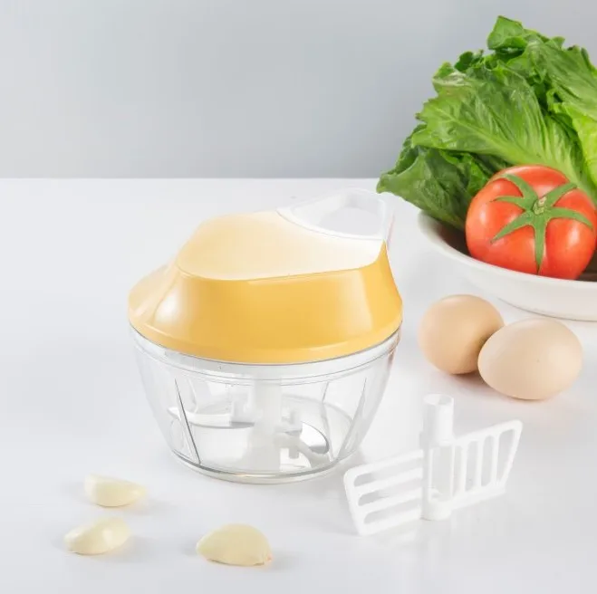 Home Use 0.5L Stainless Steel Manual Pull String Garlic Onion Food Chopper hand mixer vegetable meat chopper