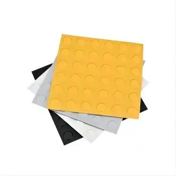 Chinese factory mass production of mildew resistant tactile warning tiles suitable for highway anti-skid effect is good