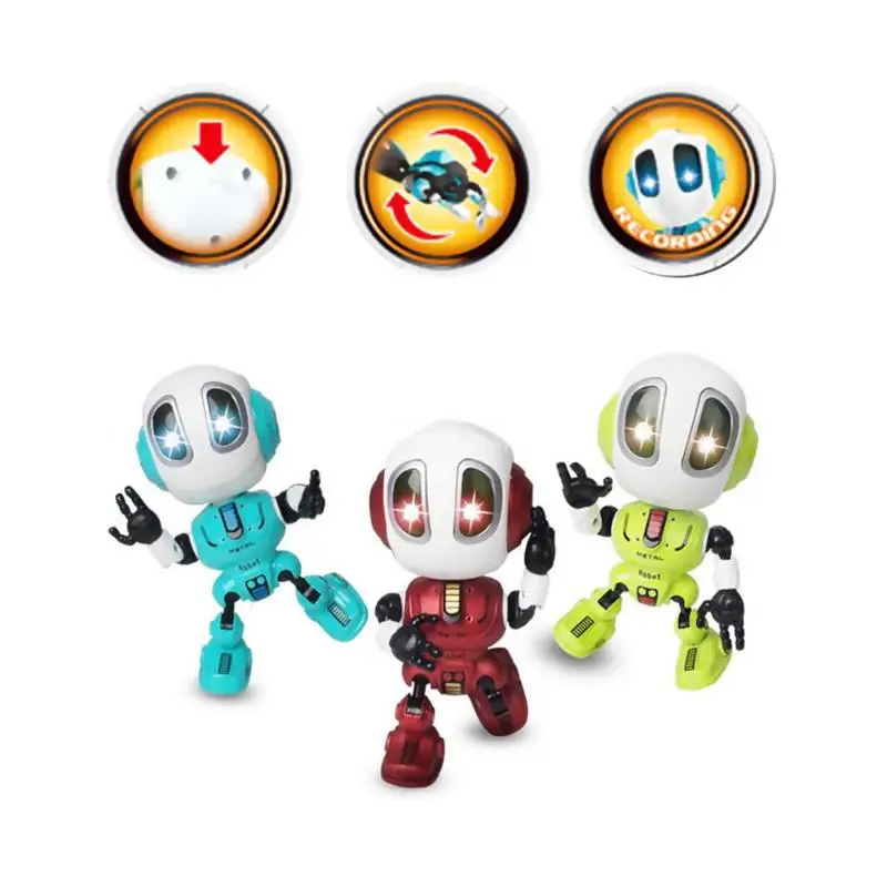 2019 Hot Sale Kid Head Touch Sensor Electronic Smart Q Robot Toy Mini Smart Robot For Early Educational Kids Toy