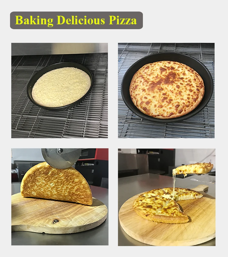 Best Selling Pizza Machine Gas Convection Conveyor Pizza Oven 32 Inch