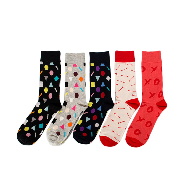 Customized Knee High Eco-Friendly Men Long Tube Black Socks Man Warm Mens Sock