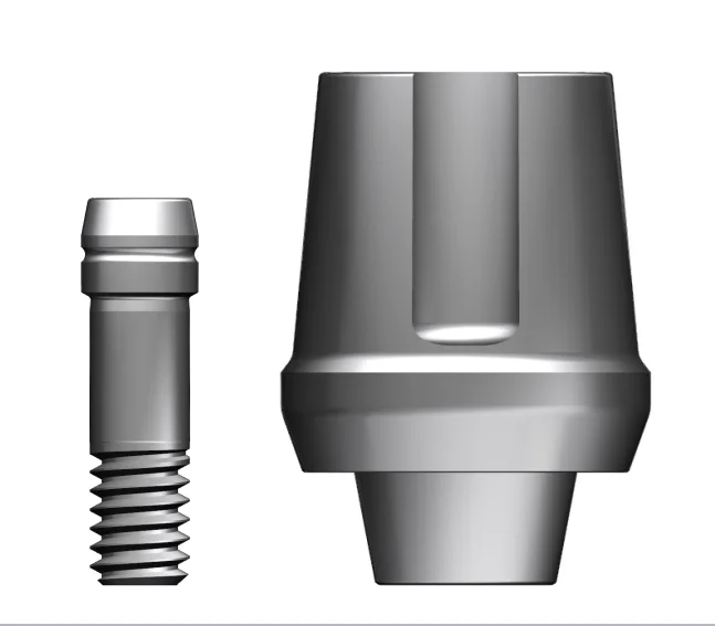 Titanium Abutment Tissue Level For Dental Implant Drill Systems