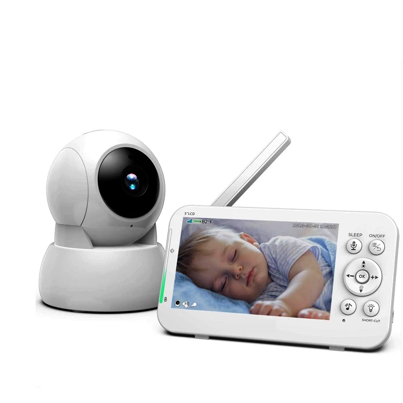 Real time monitoring bady monitor two-way talk smart baby Sleep monitoring camera