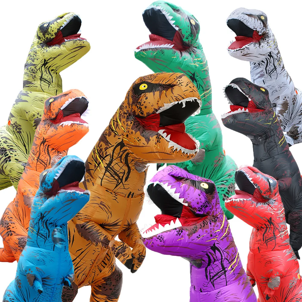 Hot sale adult inflatable clothing child walking dinosaur costume Halloween dresses