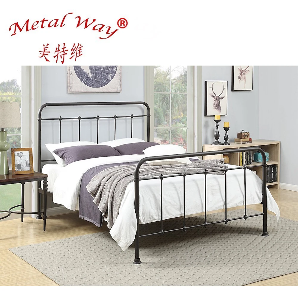 Custom Personalized modern bedroom furniture metal