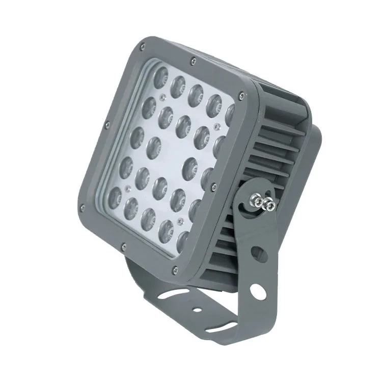 Наружный водонепроницаемый IP65 заводской алюминиевый литье под давлением 3030 3535 PCB 12W18W 24W36W48W54W квадратный светодиодный прожектор корпус