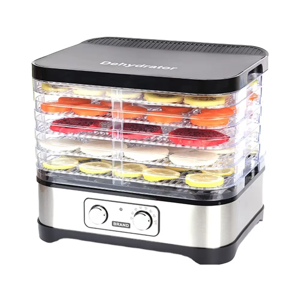 Adjustable Timing Electric Commercial Dryer 7 Years Home Food Dehydrator Machine for Household Use