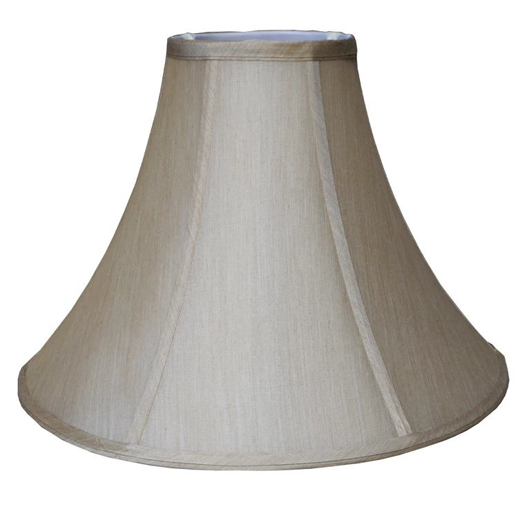 Trumpet Selling Large Indoor Round Wholesale Handmade Fabric Table Lamp Shade