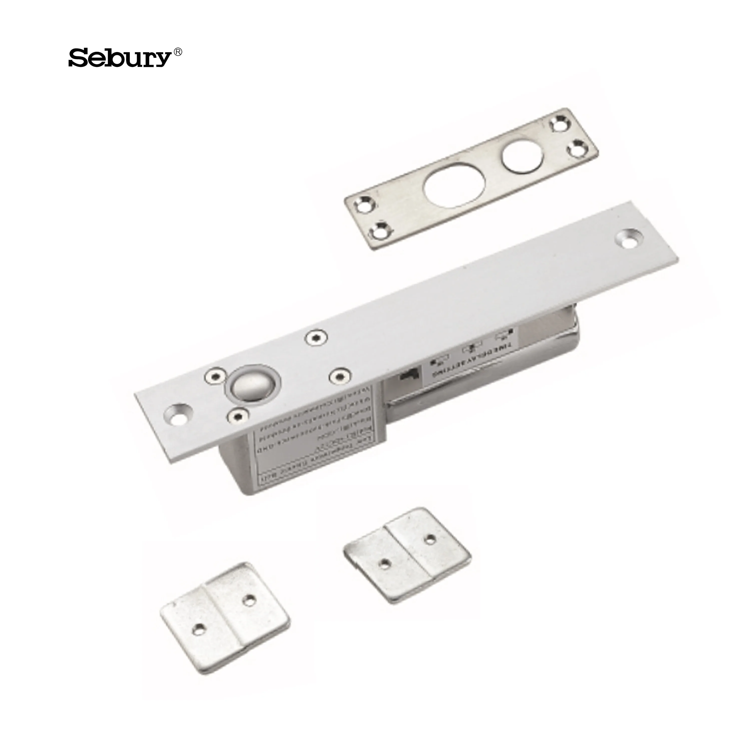  Sebury высокое качество узкая панель Временная задержка Электрический Болт с отверстием безопасный офисный дверной