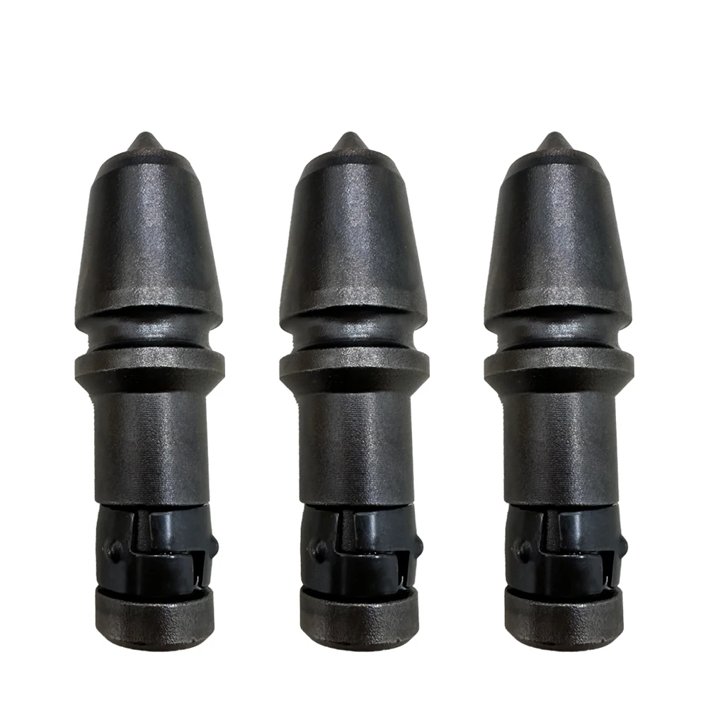 FAE C21HD 19mm Bullet Teeth Trenching Machine Tungsten Carbide Tips Trencher Cutting Bits for Trenching and Digging Tools Drill Bits