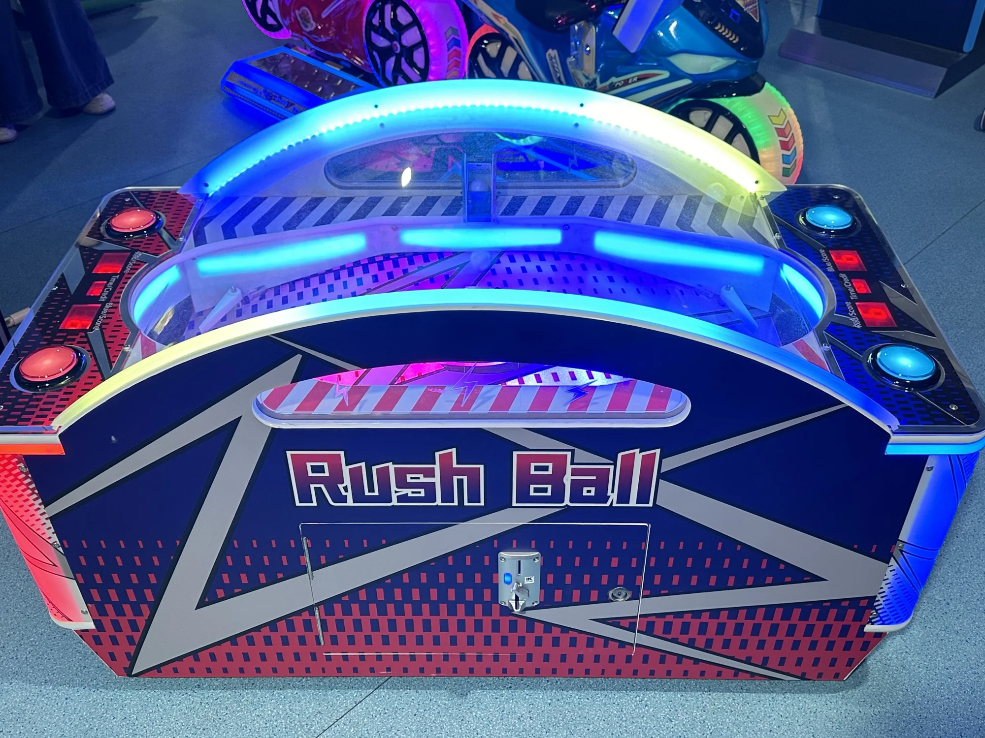 IFD Amusement Park Coin Operated Arcade 2 Players Pinball Game Machine