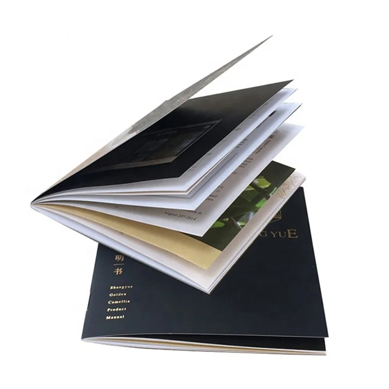 
 Wholesale brochure customized color printing books magazine print  