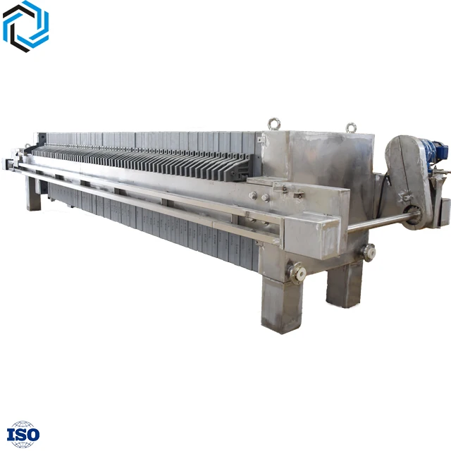 Small food grade all-inclusive stainless steel filter press