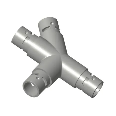 45 joint  aluminum pipe system tube accessories  J40-A05