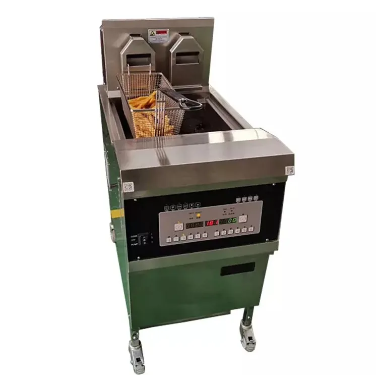 Shineho P032 Hot Selling industrial Wholesale Price Custom Mcdonalds Electric Gas Open deep fryer in stock near me