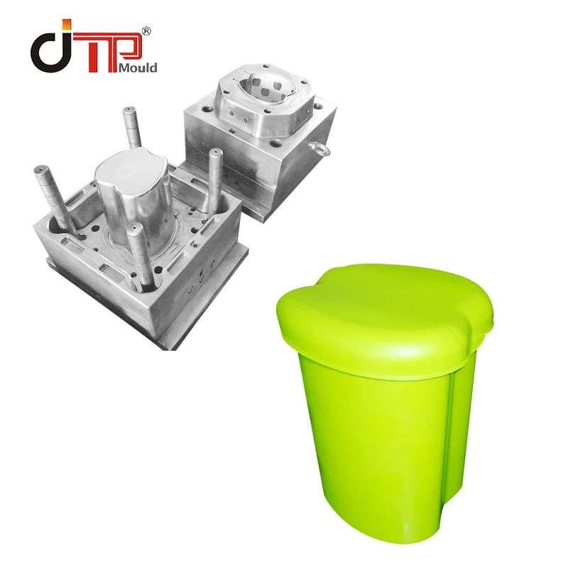 2019 Taizhou professional factory Newest high quality cheap price custom design apple shape PP plastic dustbin injection mould