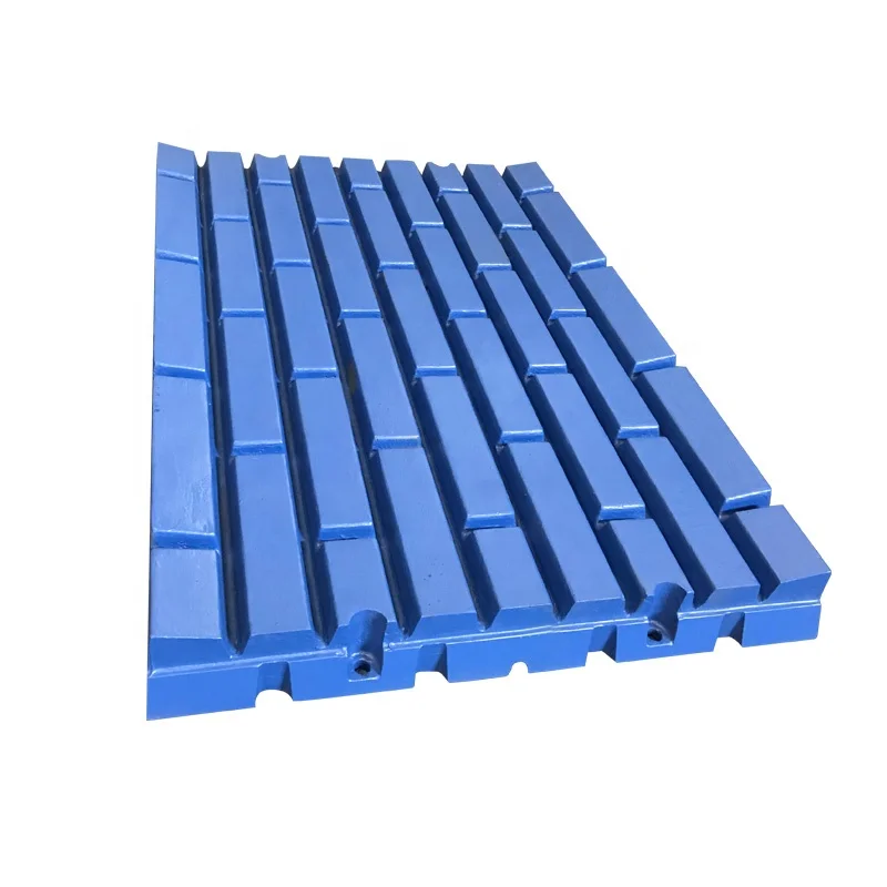 
High Manganese Steel Jaw Crusher Spare Parts Fixed and Movable Jaw plates for metso crusher spare parts <span style=