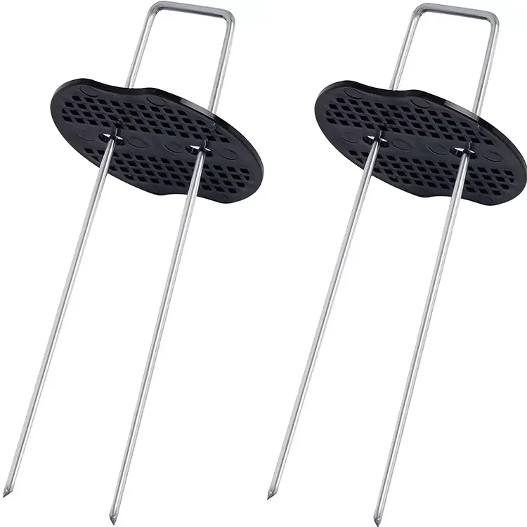 Garden Pegs Ground Stakes Spikes Gardening Supplies For Sod And Bird Netting Ground Cover U Garden Staples Landscape Staples