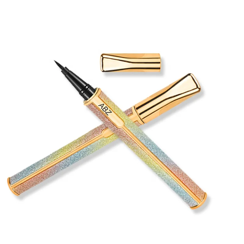 Liquid Tube Gel Waterproof Pencil Black Lashglue Pen Glitter White Eyeliner Private Label