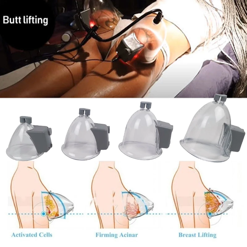 Vacuum Breast Enlargement Beauty Equipment Nipple Sucking buttock Lifting Breast Massager Device Au-7000