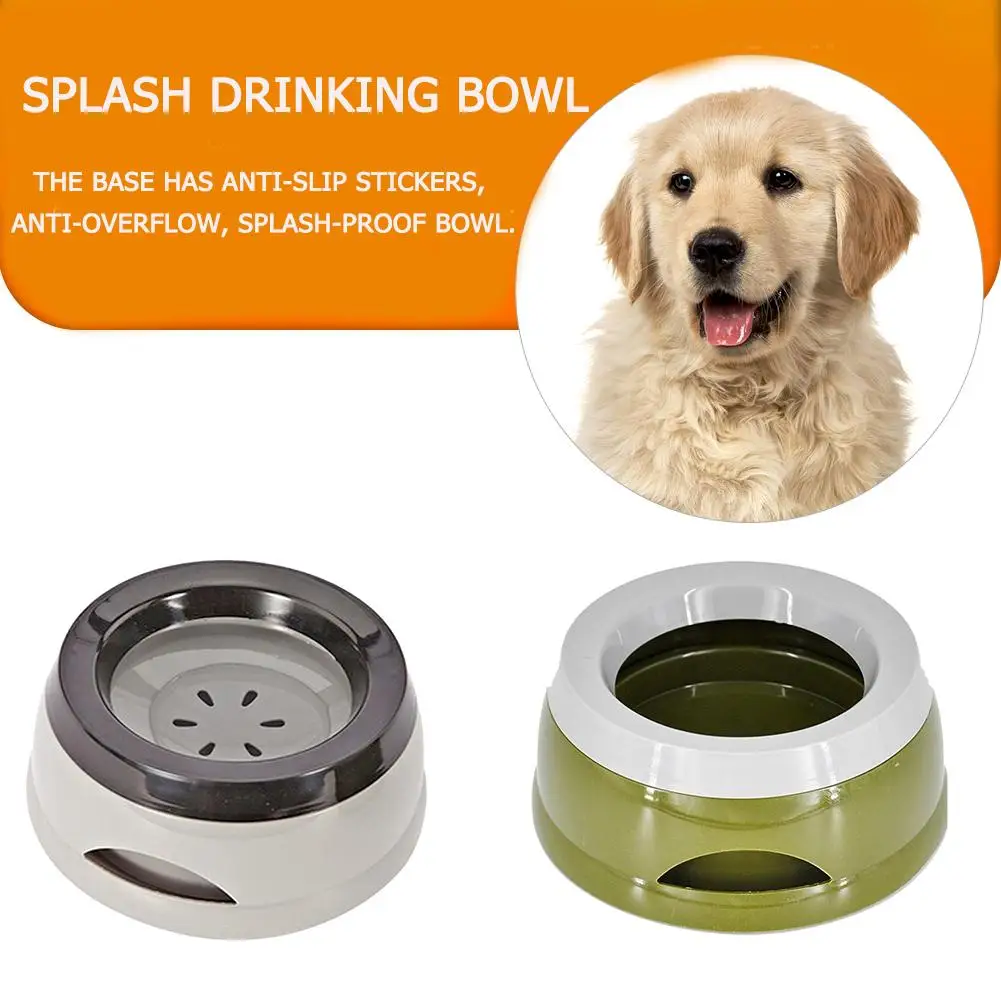 Pets Dog Cat Drinking Bowl Splash Proof Travel Outdoor Car Water Drink Feeder Environmental Protection and Durability