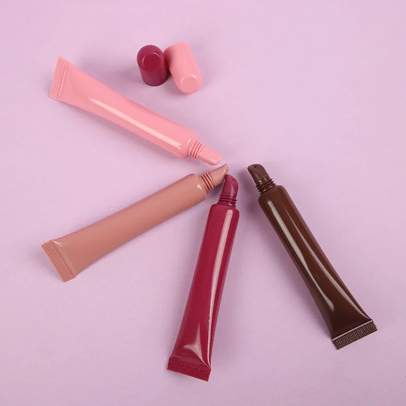 10g 20g 30g 50g Soft Plastic Lip Gloss Squeeze Lip oil Container Lip Balm Squeeze Tube Eye Cream Pipe Cosmetic Packaging Tube