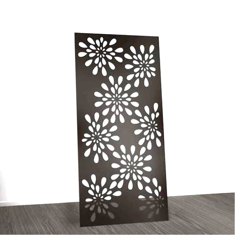 Laser Cut Metal Panel- Decorative Metal Screen Room Dividers custom