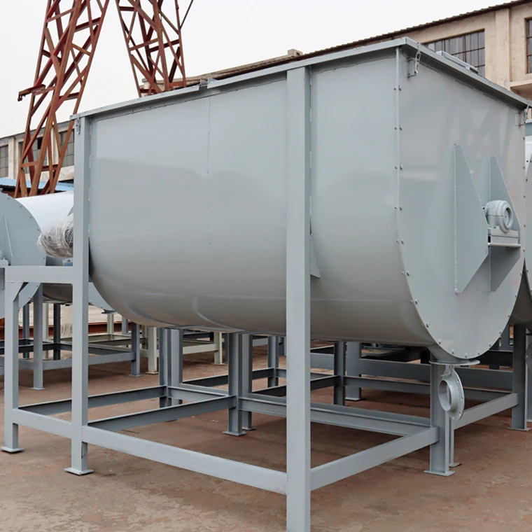 Powder Mixers Single Shaft Ready Mixed Dry Mix Mortar Single Tile Adhesive Mixer Machinery