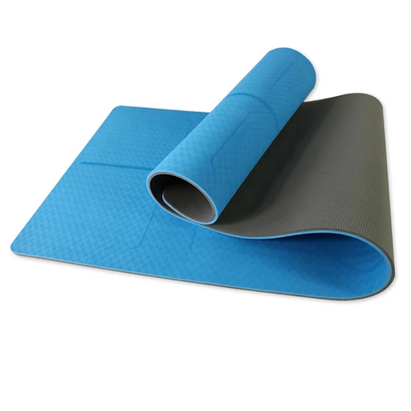 Happy Fitness Brand new exercise private label non-slip surface gym sports HPE yoga mat cheap