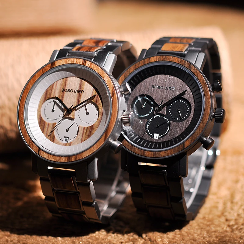 BOBO BIRD Wooden Watches High Quality Multifunction Brand Wristwatches For Men Weight