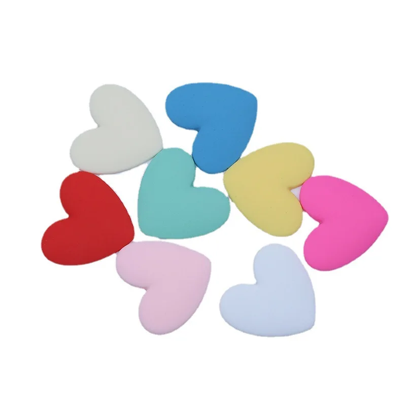 2022 Hot Sale SC Resin Colorful Heart Shoe Charms Cartoon DIY Acrylic Soft Cute PCV Shoe Charms for Kids