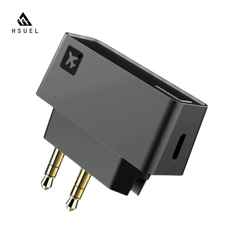 HSUEL  audio transmitter  music wireless transmission  earphone  airplane connection device  BK3266 A2DP V1.3