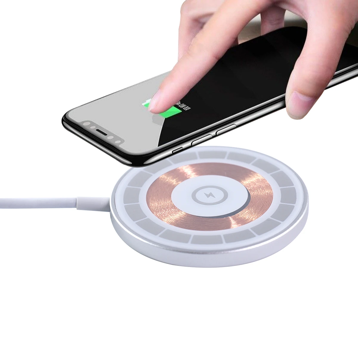 Factory Direct Fast Charging 15W Portable Wireless Charger Magnetic Phone Accessory for  Type C Connect Charger With Logo